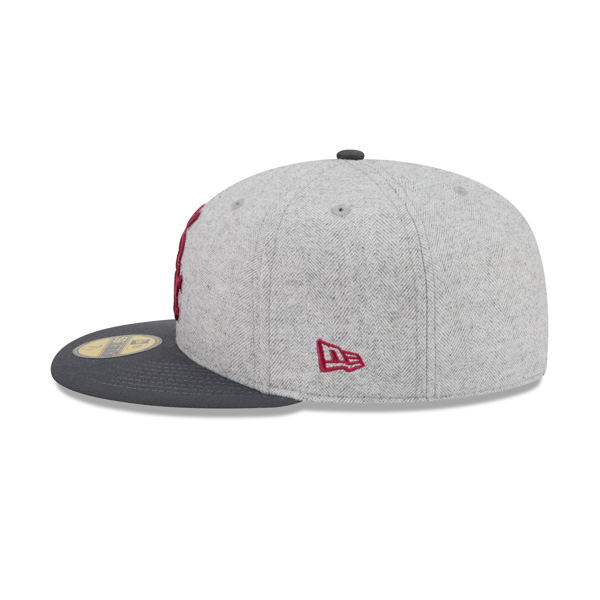 Chicago White Sox Gray Herringbone 59FIFTY Fitted Hat