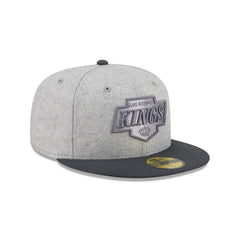 Los Angeles Kings Gray Herringbone 59FIFTY Fitted Hat