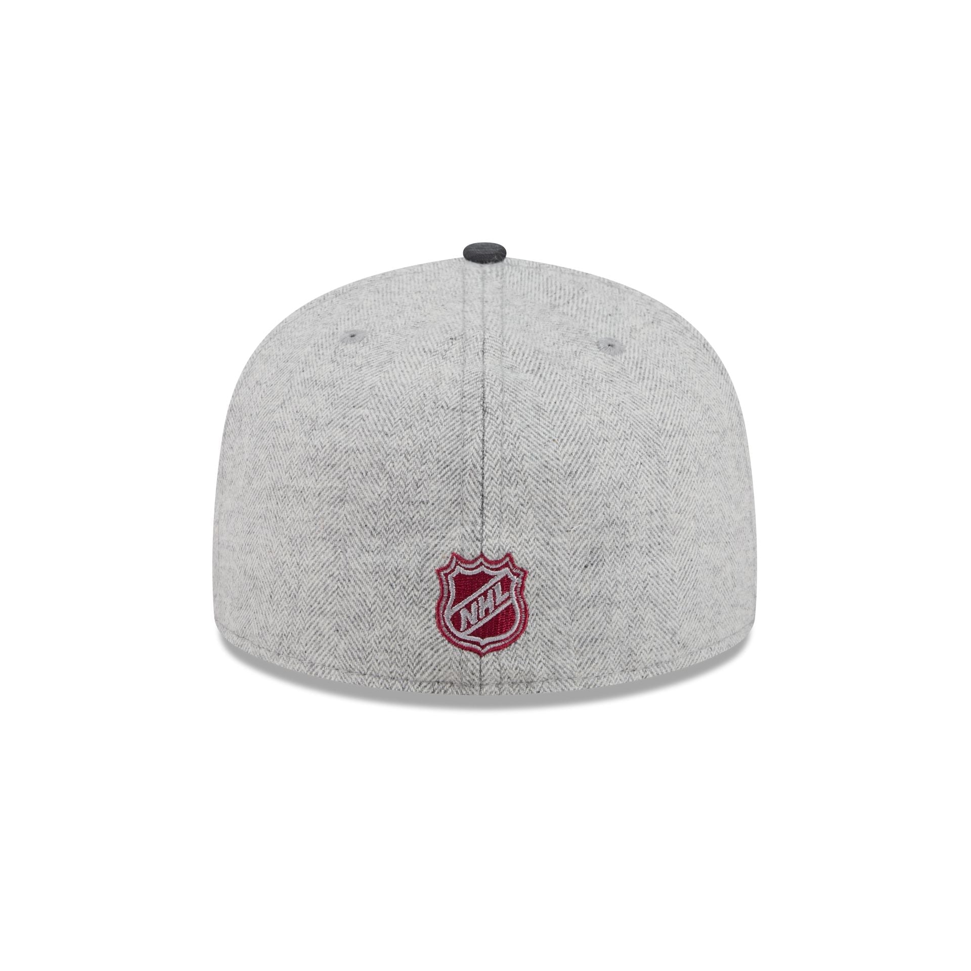 Chicago Blackhawks Gray Herringbone 59FIFTY Fitted Hat