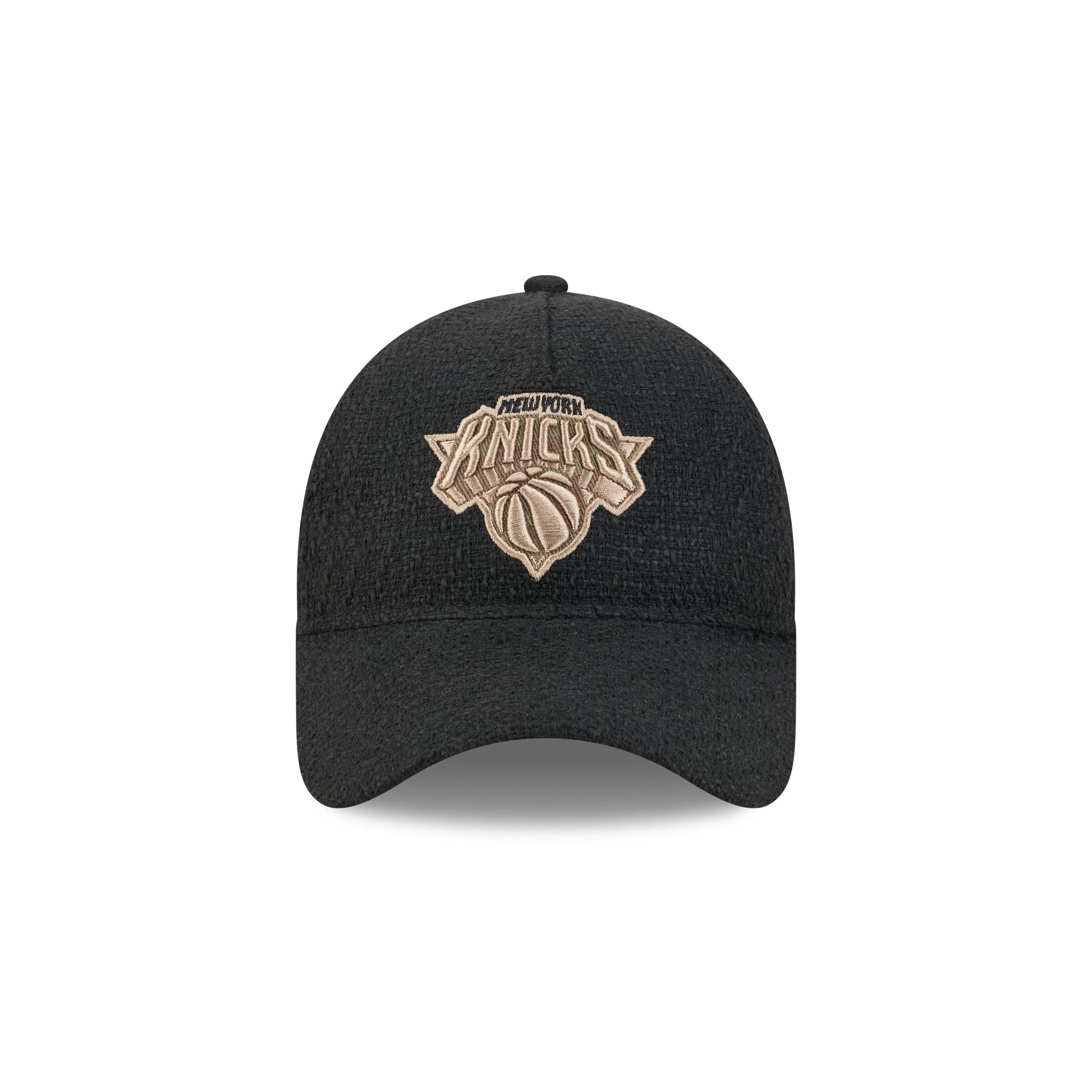 New York Knicks Camo Logo Boucle 9FORTY A-Frame Unstructured Snapback Hat