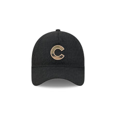 Chicago Cubs Camo Logo Boucle 9FORTY A-Frame Unstructured Snapback Hat