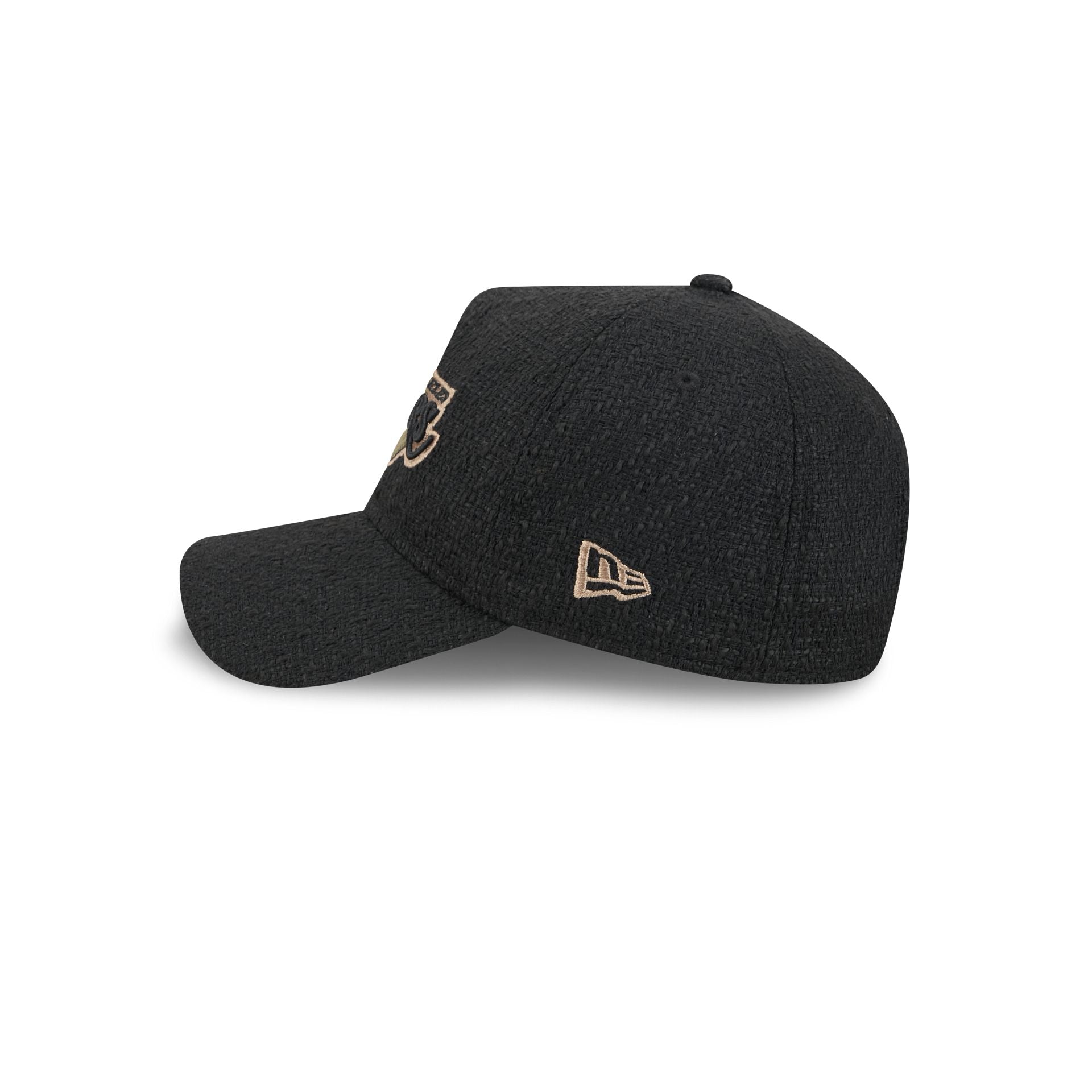 Los Angeles Lakers Camo Logo Boucle 9FORTY A-Frame Unstructured Snapback Hat