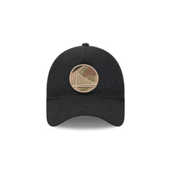 Golden State Warriors Camo Logo Boucle 9FORTY A-Frame Unstructured Snapback Hat