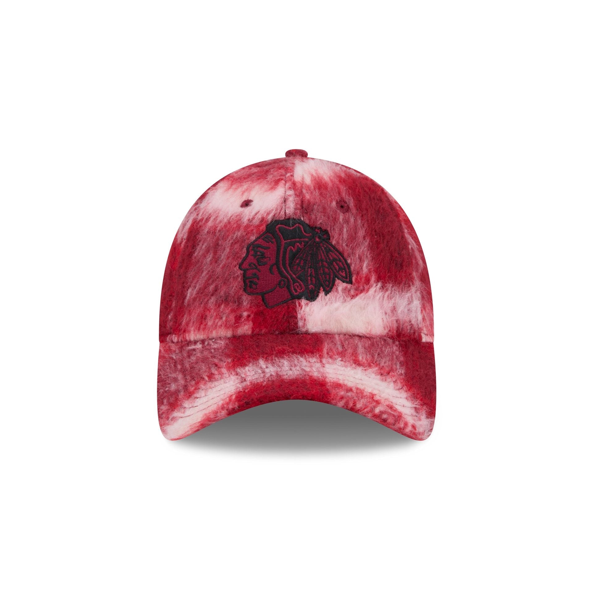 Chicago Blackhawks Brushed Plaid Casual Classic Adjustable