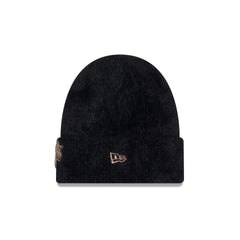 New York Knicks Camo Logo Fuzzy Cuff Knit Beanie Hat