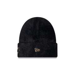 Los Angeles Lakers Camo Logo Fuzzy Cuff Knit Beanie Hat