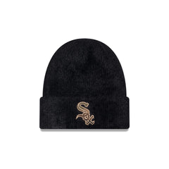 Chicago White Sox Camo Logo Fuzzy Cuff Knit Beanie Hat