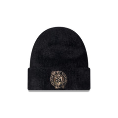 Boston Celtics Camo Logo Fuzzy Cuff Knit Beanie Hat