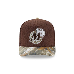 Just Caps Hardwood Classics Realtree Camo Dallas Mavericks 59FIFTY A-Frame Fitted Hat