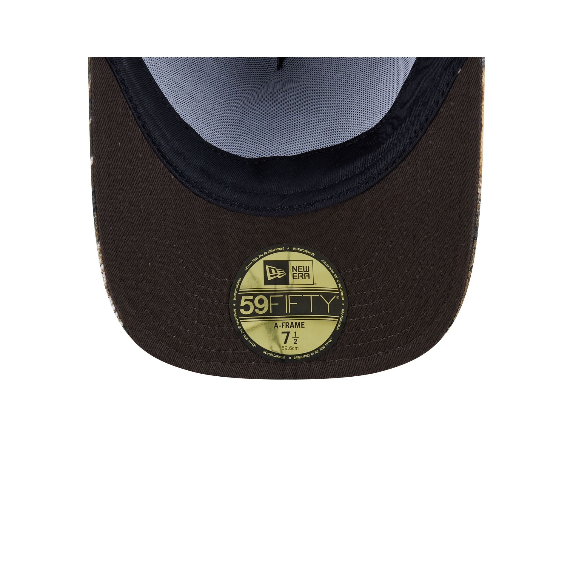 Just Caps Hardwood Classics Realtree Camo Boston Celtics 59FIFTY A-Frame Fitted Hat