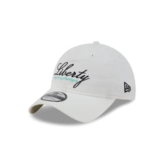 New York or Nowhere x New York Liberty Script White 9TWENTY Adjustable Hat