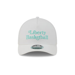 New York or Nowhere x New York Liberty White 9FORTY M-Crown A-Frame Snapback Hat