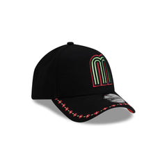 Mexico Baseball Flower 9FORTY A-Frame Snapback Hat
