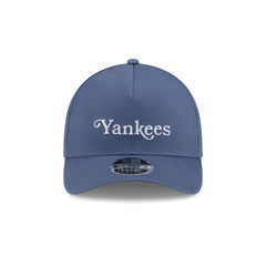 New York or Nowhere x New York Yankees Slate Blue 9FORTY M-Crown A-Frame Snapback Hat