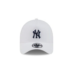 New York or Nowhere x New York Yankees Optic White 9FORTY A-Frame Snapback Hat