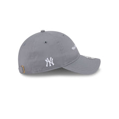 New York or Nowhere x New York Yankees Light Gray Script 9TWENTY Adjustable Hat