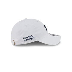New York or Nowhere x New York Yankees Optic White 9TWENTY Adjustable Hat
