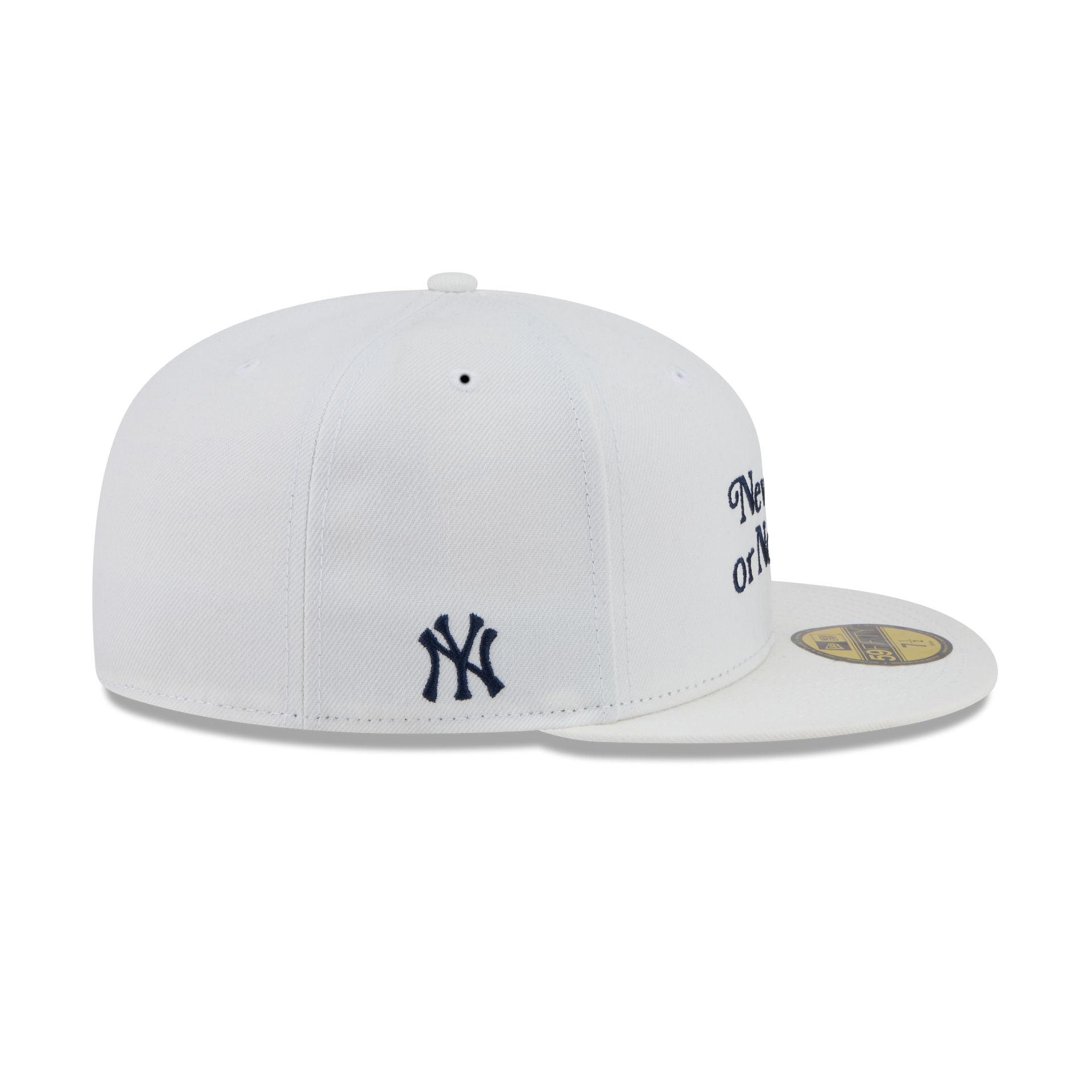 New York or Nowhere x New York Yankees Optic White 59FIFTY Fitted Hat