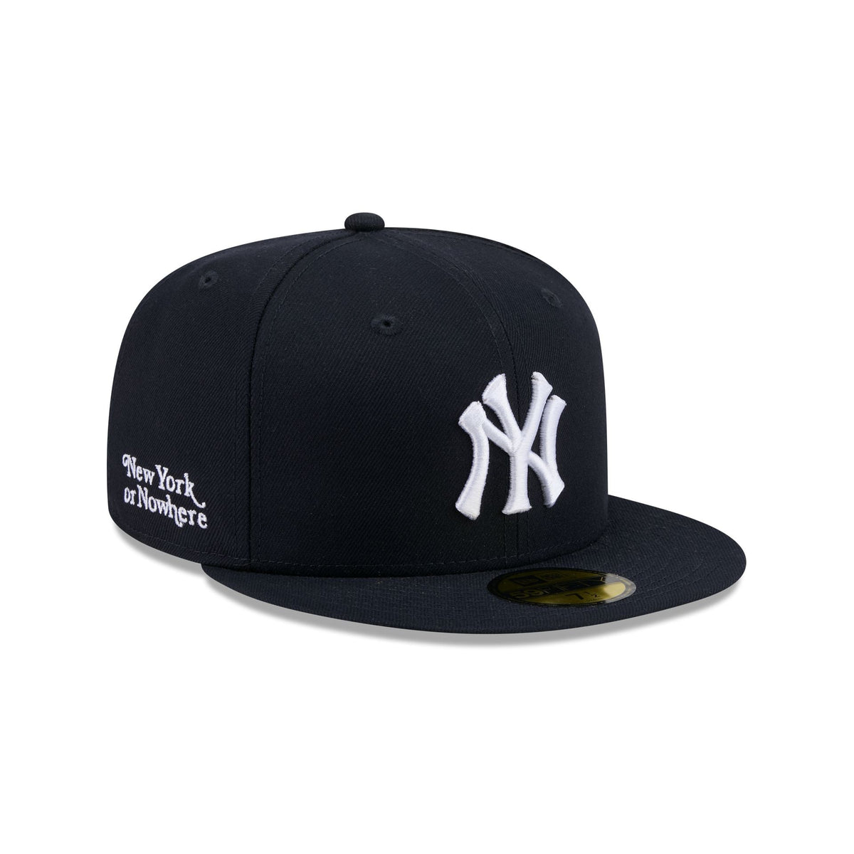 New York or Nowhere x New York Yankees Navy Side 59FIFTY Fitted Hat