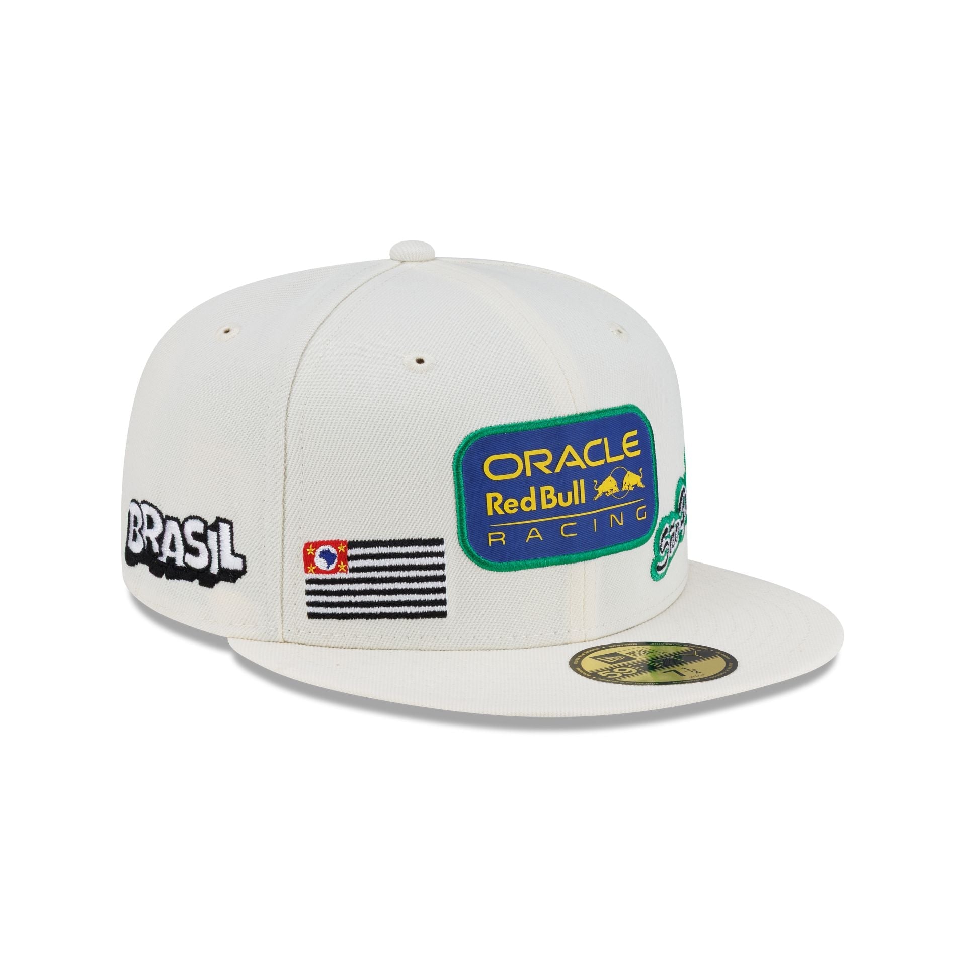 2026 Brazil Race Special Oracle Red Bull Racing Chrome White 59FIFTY Fitted Hat
