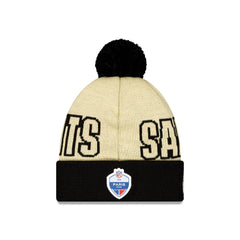 New Orleans Saints 2026 International Games Pom Knit Hat