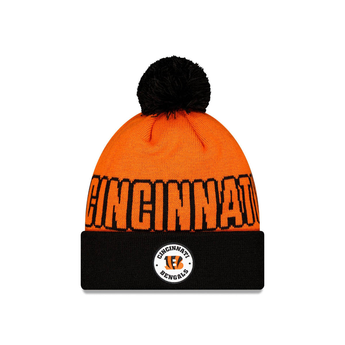 Cincinnati Bengals 2026 International Games Pom Knit Hat