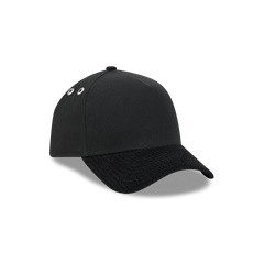 New Era Branded Cord Black 59FORTY A-Frame Fitted Hat