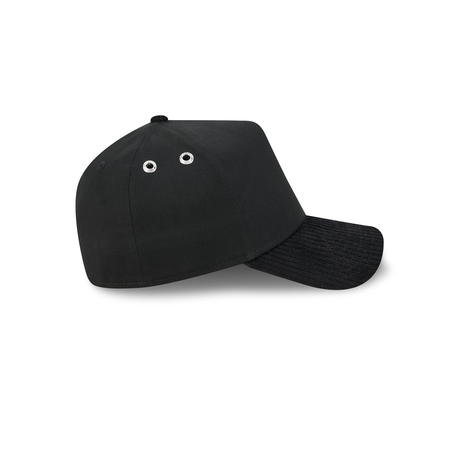 New Era Branded Cord Black 59FORTY A-Frame Fitted Hat