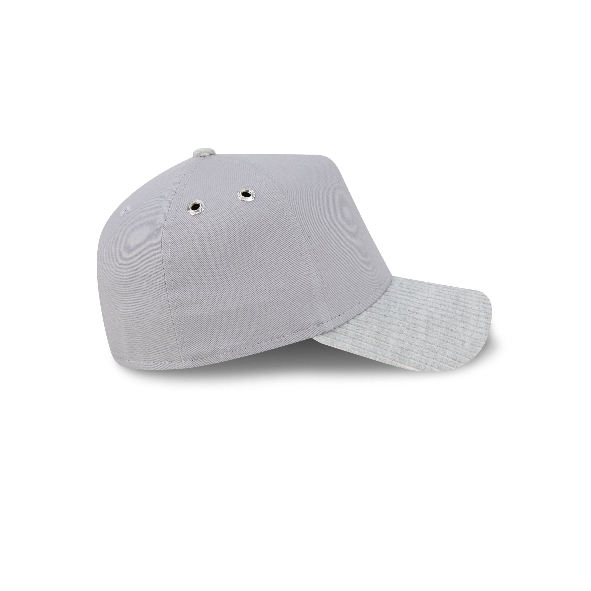 New Era Branded Cord Heather Gray 59FORTY A-Frame Fitted Hat