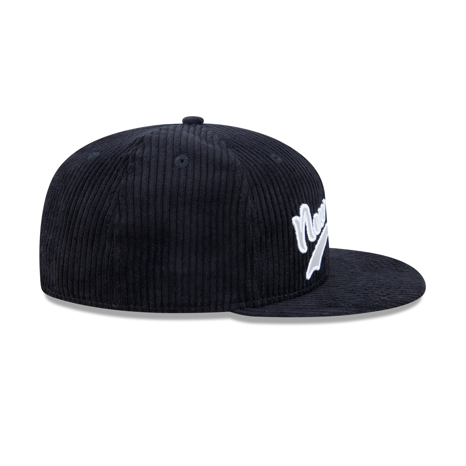 New Era Branded Cord Black 59FIFTY Fitted Hat