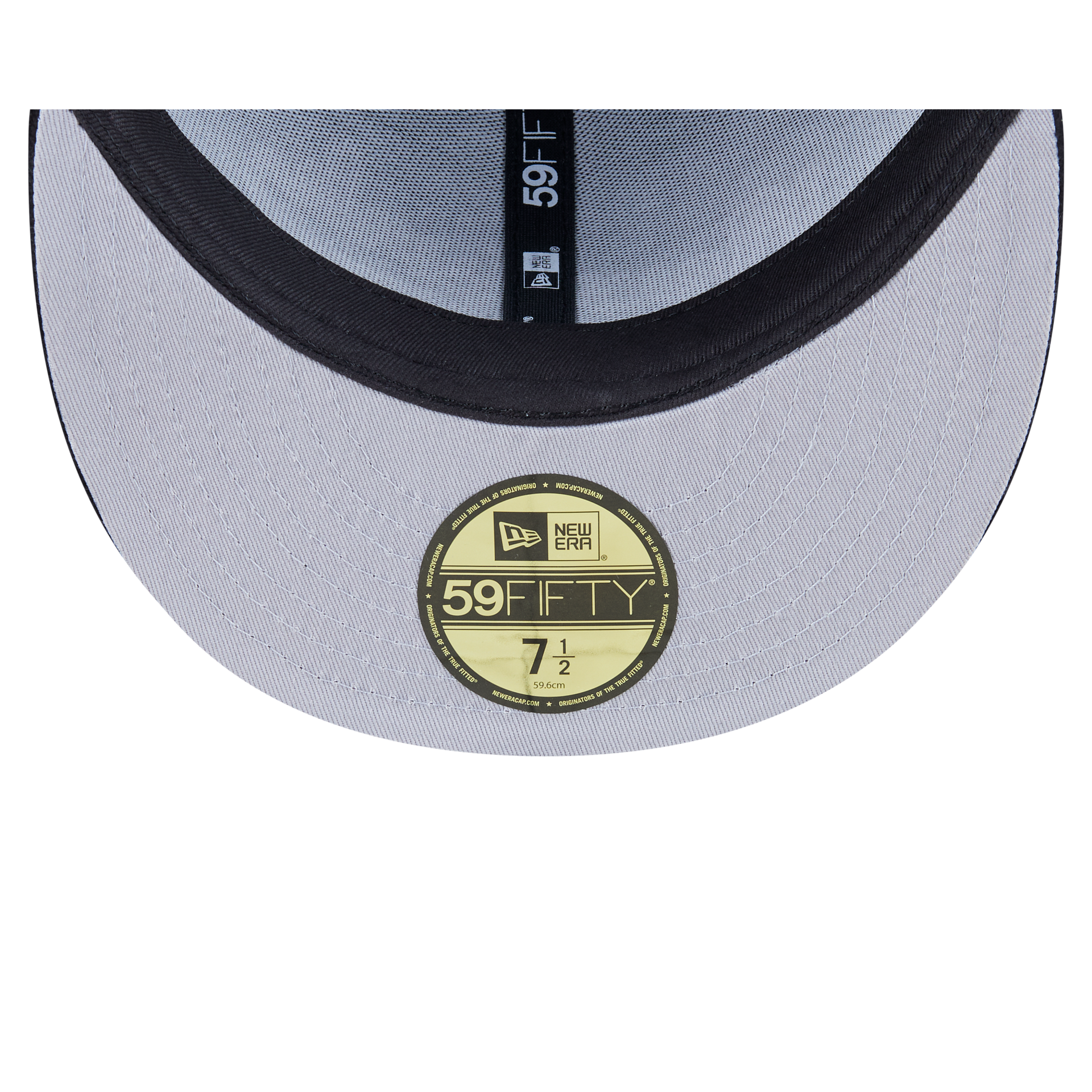 New Era Branded Cord Black 59FIFTY Fitted Hat