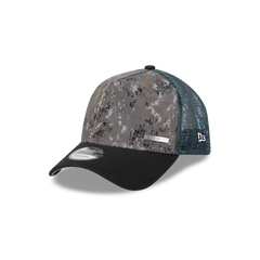 New Era Branded Abstract Camo 9FORTY A-Frame Trucker Hat