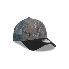 New Era Branded Abstract Camo 9FORTY A-Frame Trucker Hat