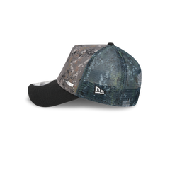 New Era Branded Abstract Camo 9FORTY A-Frame Trucker Hat