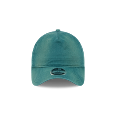 New Era Branded Washed Pine Needle Green 9FORTY A-Frame Unstructured Snapback Hat