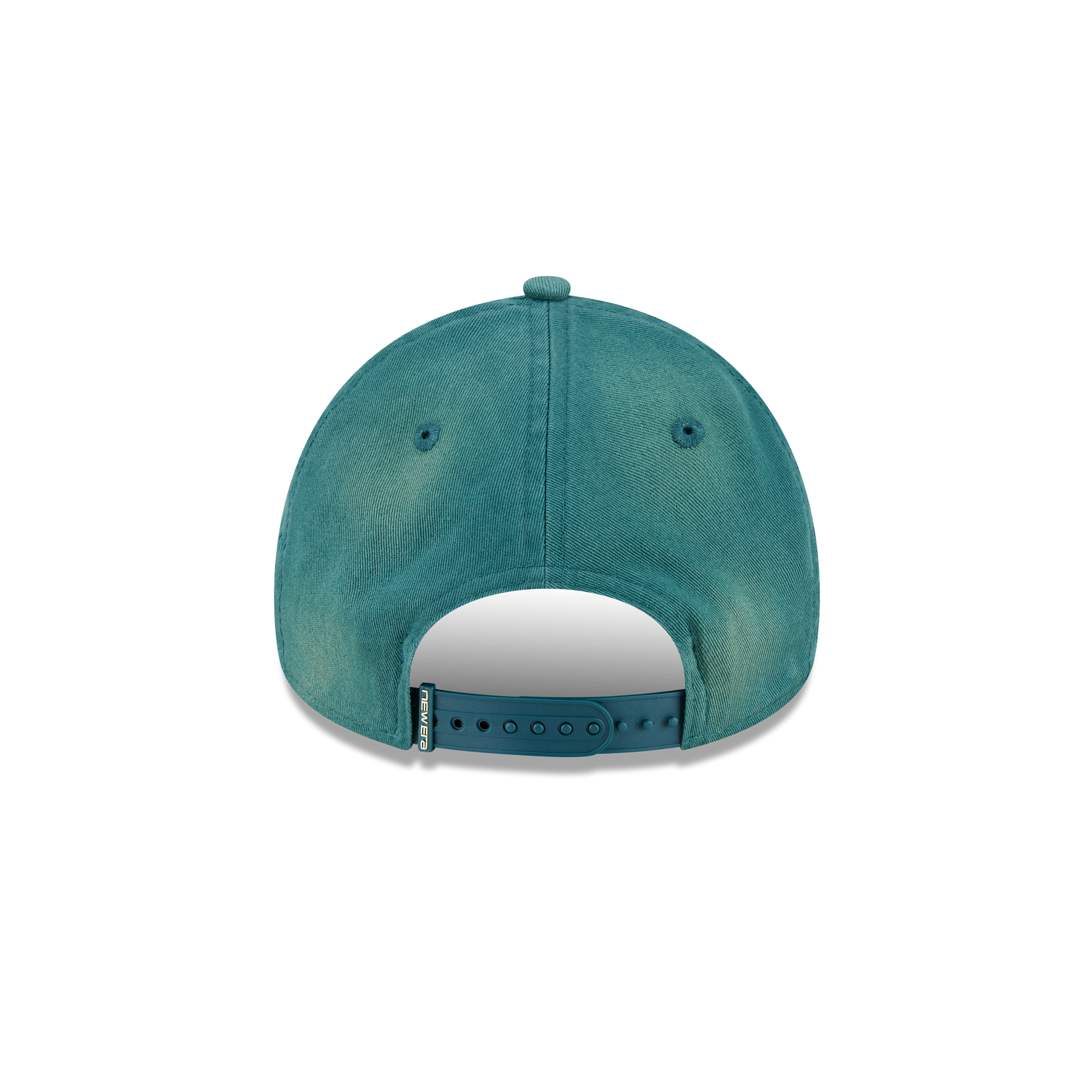 New Era Branded Washed Pine Needle Green 9FORTY A-Frame Unstructured Snapback Hat
