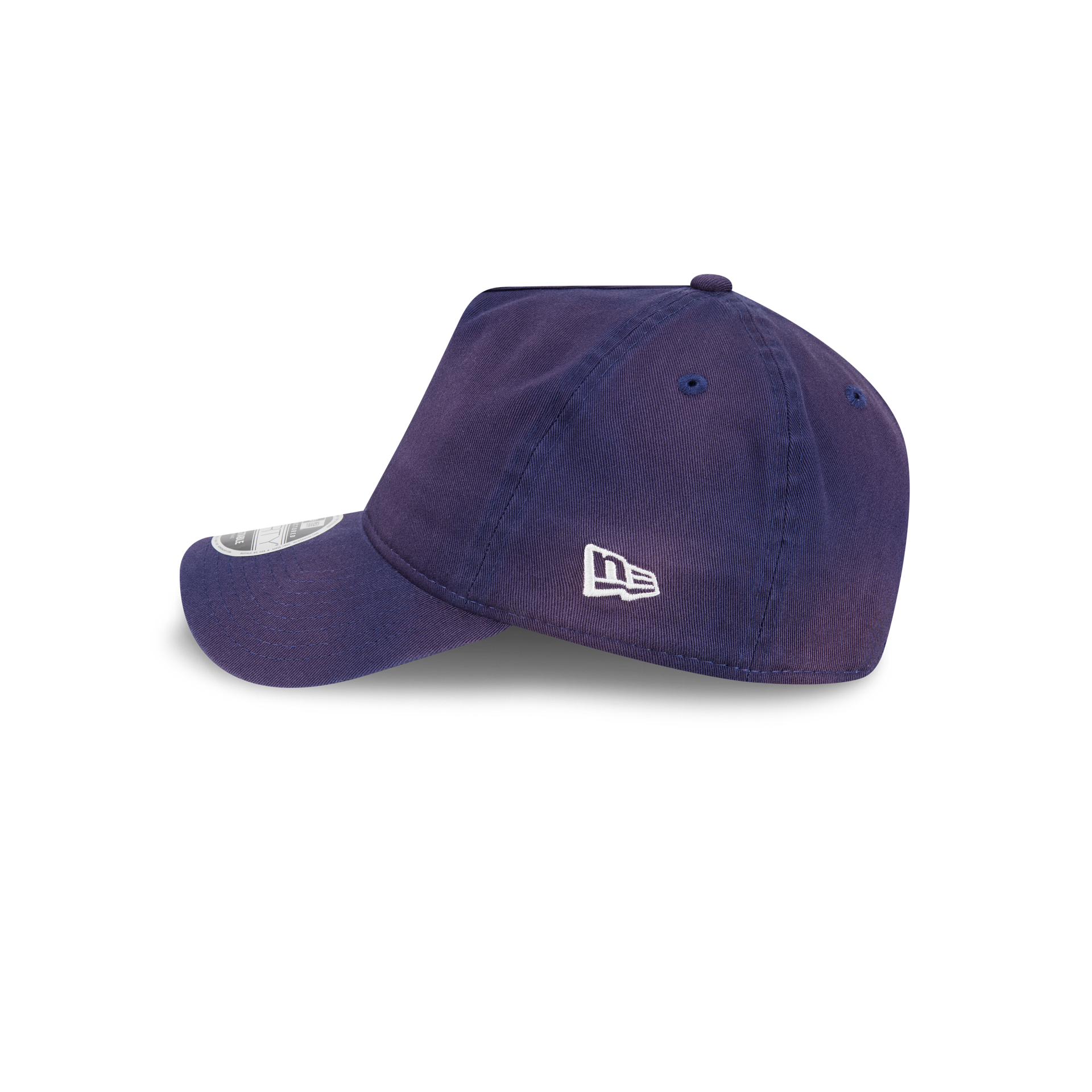 New Era Branded Washed Carbon Navy 9FORTY A-Frame Unstructured Snapback Hat