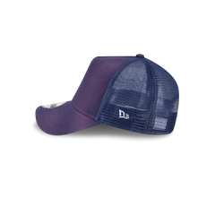 New Era Branded Washed Carbon Navy 9FORTY A-Frame Trucker Hat