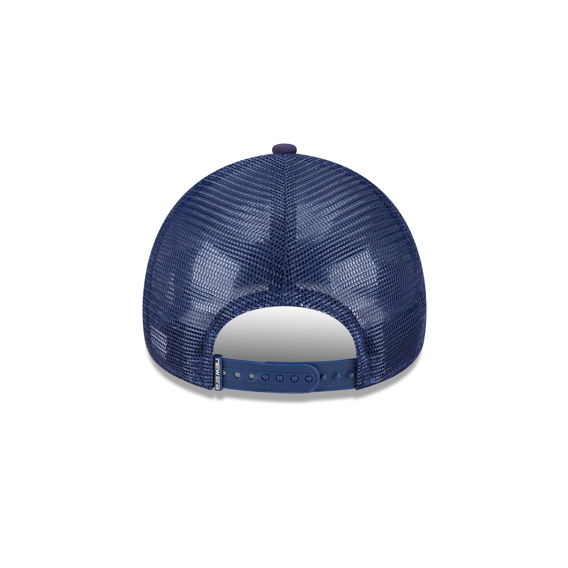 New Era Branded Washed Carbon Navy 9FORTY A-Frame Trucker Hat