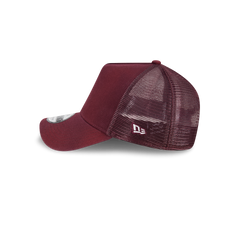 New Era Branded Washed Maroon 9FORTY A-Frame Trucker Hat