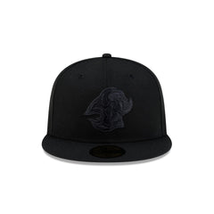 Buffalo Sabres Goathead Black on Black 59FIFTY Fitted Hat