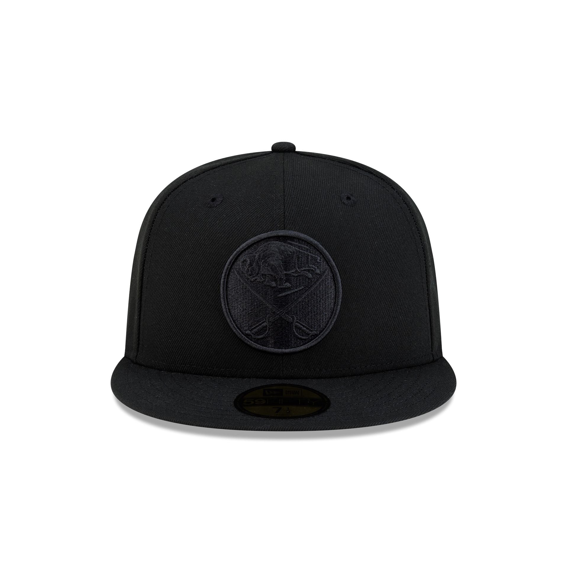 Buffalo Sabres Black on Black 59FIFTY Fitted Hat