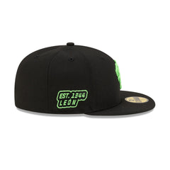 Club Le������n Black 59FIFTY Fitted Hat