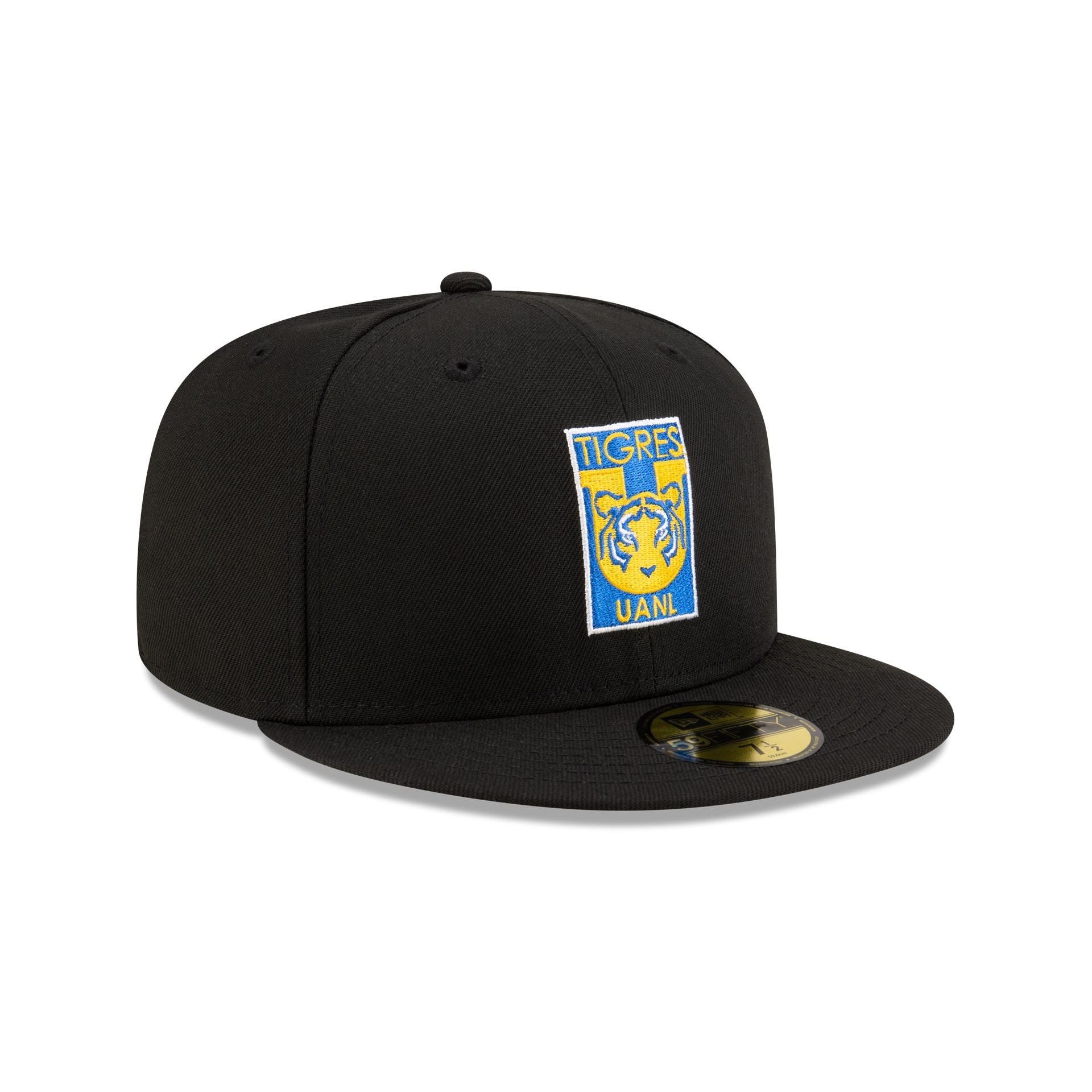 Club Tigres UANL Black 59FIFTY Fitted Hat