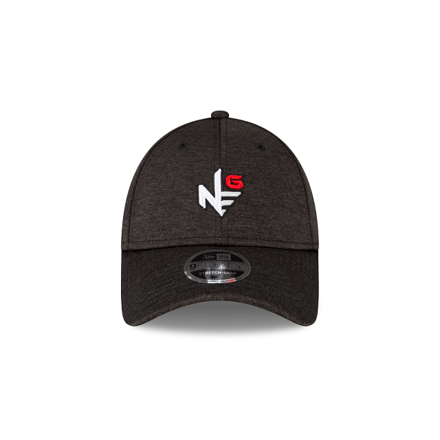 New Era Golf Black 9FORTY Stretch-Snap Hat