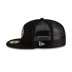 Colorado Buffaloes Black & White 59FIFTY Fitted Trucker Hat