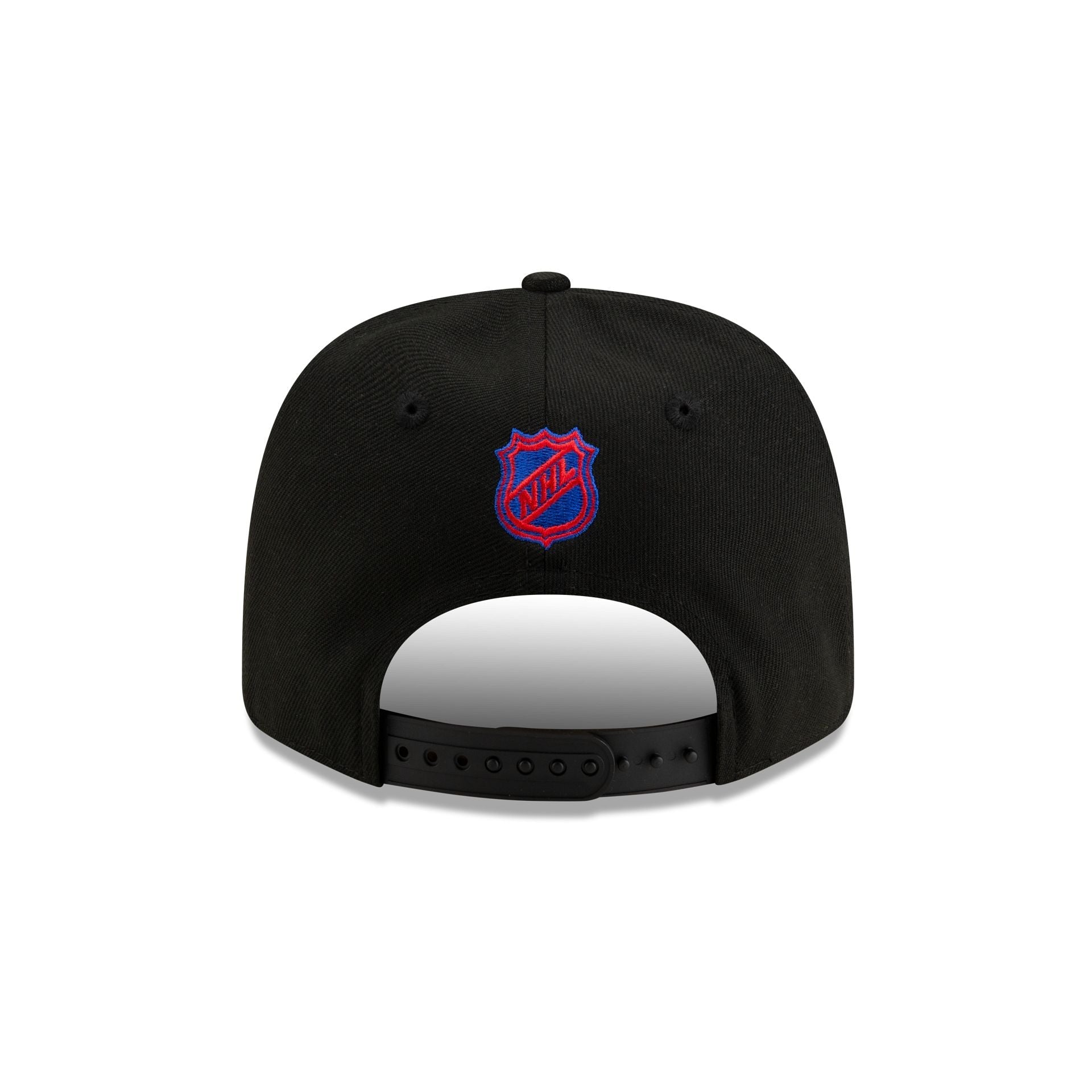 New York Rangers Black 9SEVENTY Stretch-Snap Hat