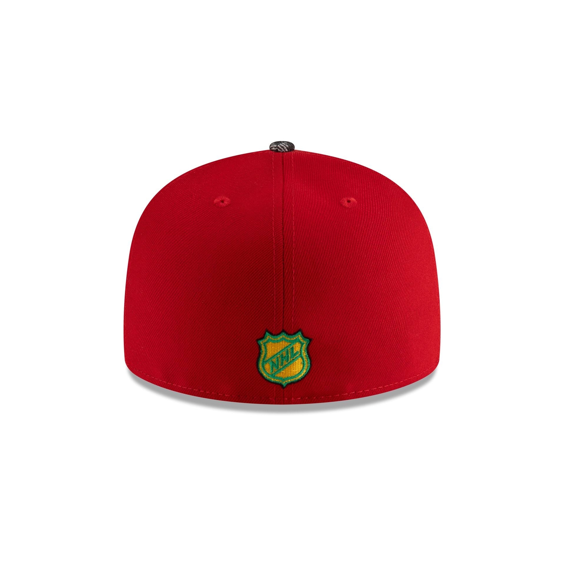 Chicago Blackhawks Scarlet Black Denim 59FIFTY Fitted Hat