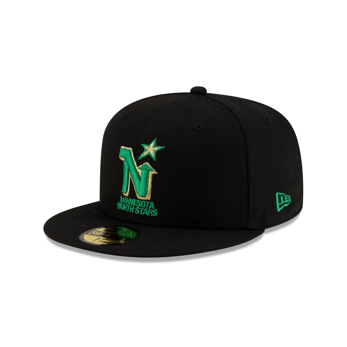 Minnesota North Stars Black 59FIFTY Fitted Hat