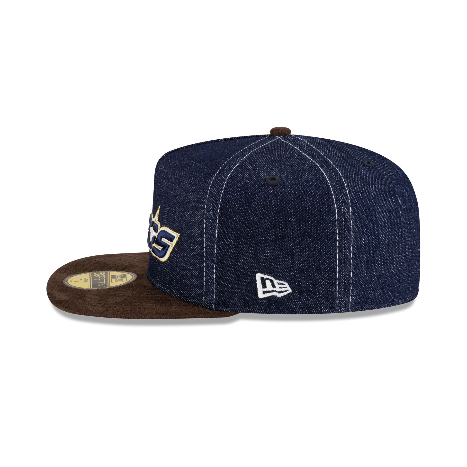 Houston Astros Houston Pack Denim 59FIFTY A-Frame Fitted Hat